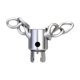 thumbnail image 1 of Herramienta multiusos para mantenimiento de tuberías, draga de cable giratoria, eliminador de obstrucciones de drenaje, 16 mm, 1 of 9