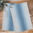 thumbnail image 4 of Blue Grey Ombre Kitchen Towels Set of 3, Water Absorbent Dish Towel, Farmhouse Gradient Minimalist Decorative Hand Towels - Quick Drying Cloth for Cooking Baking, 18x28 Inch, 4 of 8