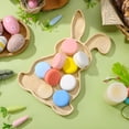 thumbnail image 5 of ACDANC 2026 New Rabbit Shaped Charcuterie Board Wood Bunny Cutting Tray Cheese Platter Serving Board Platter Dessert Serving Tray Holiday Salad Dish Fruit Plate, 5 of 7