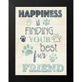 thumbnail image 2 of Villa, Mlli 12x14 Black Modern Framed Museum Art Print Titled - Pet Happiness, 2 of 5