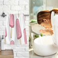 thumbnail image 7 of Yayeee 100% Cotton Hand Towels for Bathroom 16" x 28" Soft Absorbent Kitchen Towel, Pink Ice Cream, 7 of 7