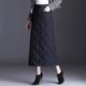 thumbnail image 5 of Faldas informales plumón para mujer, cinturo elástica, talla grande para mujer, moda de cinturo de invierno con fald SG Baoblaze Falda larga de mujer, 5 of 8