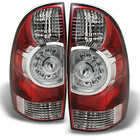 - Fits 09-15 Toyota Tacoma Tail Lights Brake Lamps Taillight Aftermarket 2009-2013