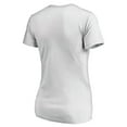 thumbnail image 3 of Women's White Arizona Diamondbacks City Pride V-Neck T-Shirt, 3 of 3