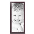 thumbnail image 2 of ArtToFrames 12" x 28" Cherry Picture Frame, 12x28 inch Red Wood Poster Frame (WOM-4095), Pack, 2 of 8