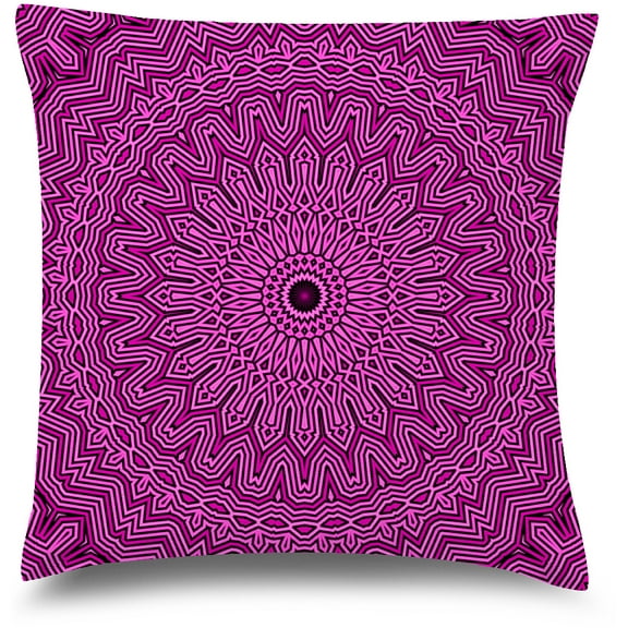 Awkward Styles Mandala Decorative Pillow Covers Purple Bohemian Throw Cushion Case