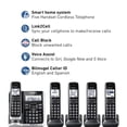 thumbnail image 3 of Teléfonos Panasonic Phone Bluetooth HD Audio 5, 3 of 9