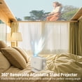 thumbnail image 3 of Salange Pantalla LCD 2025 Actualizar Proyector Inteligente FHD Enfoque Eléctrico 12000LM Cine en Casa Al Aire Libre con WiFi6 Bluetooth5.2, 3 of 9
