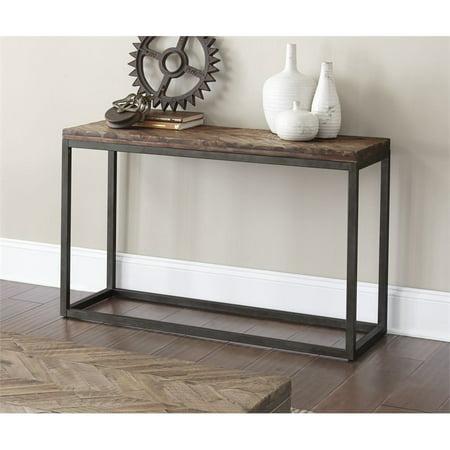 Lorenza Console Table In Distressed, Silver Wood Console Table
