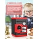 thumbnail image 5 of Hucha para niñas y niños, grandes huchas electrónicas con protección con contraseña, caja automática para ahorrar dinero en papel, gran regalo para niños (negro-rojo), 5 of 5