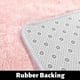 thumbnail image 4 of Alfombra redonda ruborizada para dormitorio, alfombra circular esponjosa de 4'X4' para habitación de niños, alfombra peluda para habitación de niñas adolescentes, alfombra circular peluda para, 4 of 7