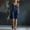 Navy, variant on Sleeveless Square Neck Overalls, Front Patch Pocket, Loose Cutting, Side Pockets and Skin-Friendly Fabric for Daily Comfort Blue S