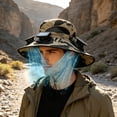 thumbnail image 6 of BingTong 3-in-1 Hands-Free Solar Fan Hat,Wide Brim Sun Hat With 3 Solars Fan,UPF 50+ Removable&Type-C Charge,Outdoor Cooling Fisherman Hat For Fishing Cycling Garden E, 6 of 7