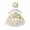 thumbnail image 4 of Ropa de moda para muñeca de simulación, vestido de estilo retro para muñeca de 24 pulgadas, tela suave, vestido hecho a mano para muñeca de niña de 60 Estilo C, 4 of 8