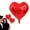 Red, variant on NANDIYNZHI Heart Shape Foil Mylar Balloons 18 Inch Love Balloons for Valentine's Day,Birthday,Propose Marriage,Wedding, Bridal Shower,Engagement Party Decorations
