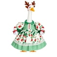 thumbnail image 2 of 23 Inch Christmas Porch Goose Outfits Christmas Decor Lawn Goose Statue Holiday Clothing For Yard Lawn Outdoor Christmas Decorations, 2 of 5