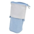 thumbnail image 2 of Standing Stationary Bag, Cute Portable Pencil Case Transformer Bag Mini Large Capacity  For Perfect Gift Light Blue, 2 of 8