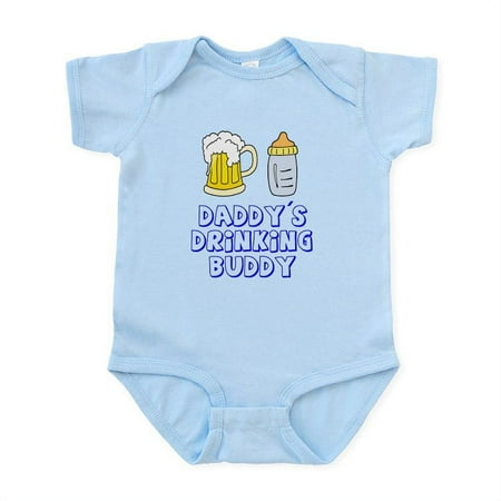 

CafePress - Daddrinkbud - Baby Light Bodysuit Size Newborn - 24 Months