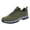 Green, variant on NOKIO Men's Hiking Shoes Comfortable Wide Toe Sneakers Lightweight Outdoor Tπaππ
Shoes for Men, Anti-Sπ
ip Durabπ
e Work Bπππ‘π with Cushioned Support, Fashion Round Toe Sport Shoes