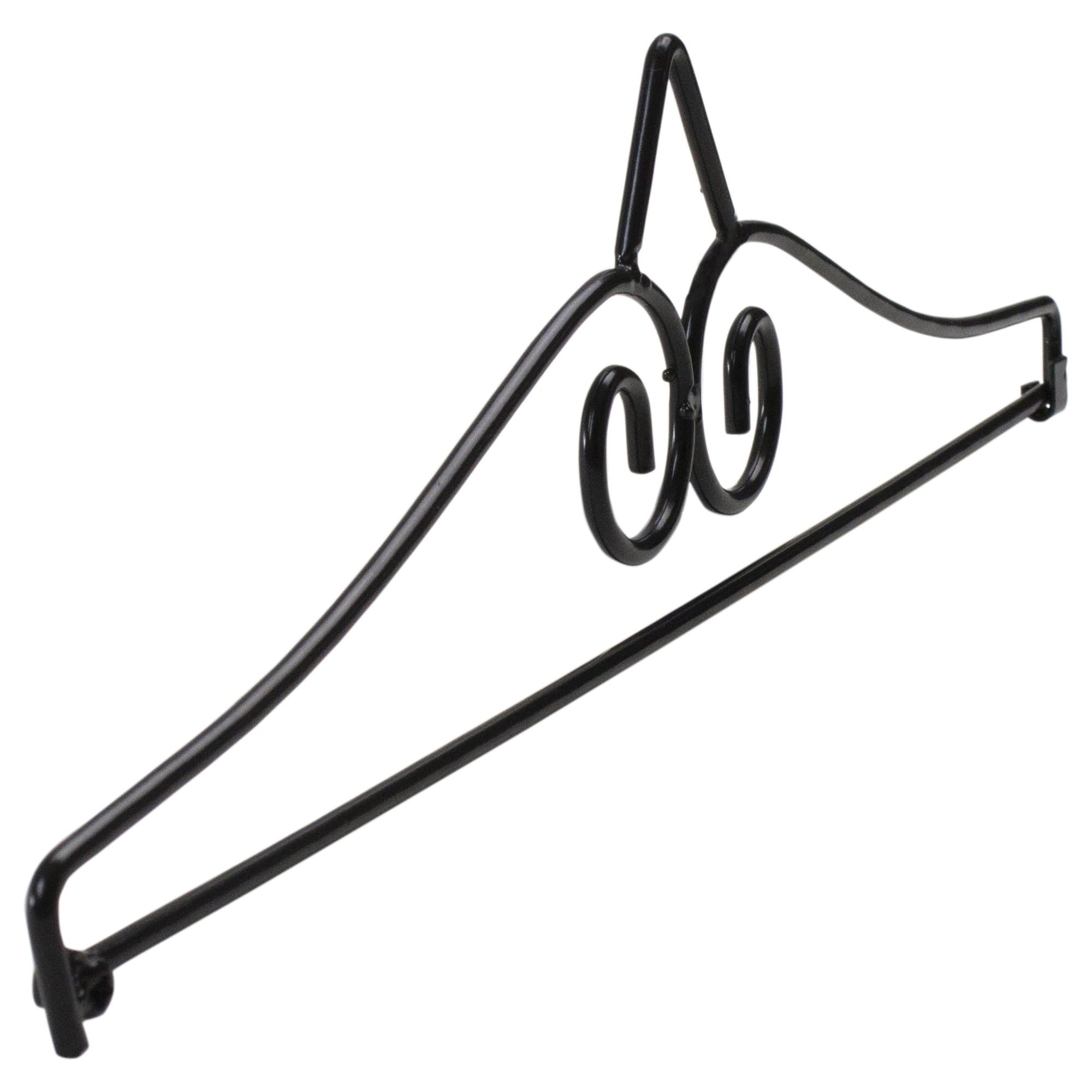 Northlight 14.5 Inch Black Metal Garden Flag Hanger