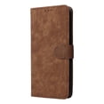 thumbnail image 3 of Phone Wallet Case for Motorola Moto Edge 60S Pro with Stand - Leather Folio Cover & Card Slots Brown, 3 of 5