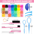 thumbnail image 6 of Livhil Hair Ties, 28 Colors Hair Accessories for Girls, Rubber Bands for Hair, Elastic Hair Ties, 1500pcs Elastic Baby Toddler Hair Ties, 6 of 6