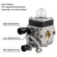 thumbnail image 5 of Carburetor For Fs55 Fs55r Fs38 Fs45 Fs46 Km55 Hl45 Fs45l Fs45c Fs46c Fs55c Fs55rc String Trimmer We, 5 of 5