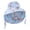 Sky Blue, variant on Solar Charging Summer Cooling Fan Hat Sun Protection USB Rechargeable Fan Hat