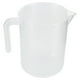 thumbnail image 4 of Vasos medidores de plástico transparente 500 ml/1000 ml con tapa Nikou, 4 of 15