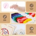 thumbnail image 5 of Montessori Wooden Lacing Toys for Toddlers Kids Ages 2-4 5-7,Educational Sensory Preschool Toy for 1 2 3 4 Year Olds, Sewing Craft Kit Fine Motor Skill Busy Board, Birthday Gift for Boys Girls, 5 of 7