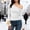 White, variant on WXLWZYWL Off the Shoulder Tops for Womens Fleece Lined Going out Tops Long Sleeve Shirts Casual Slim Fitted Basic Tees