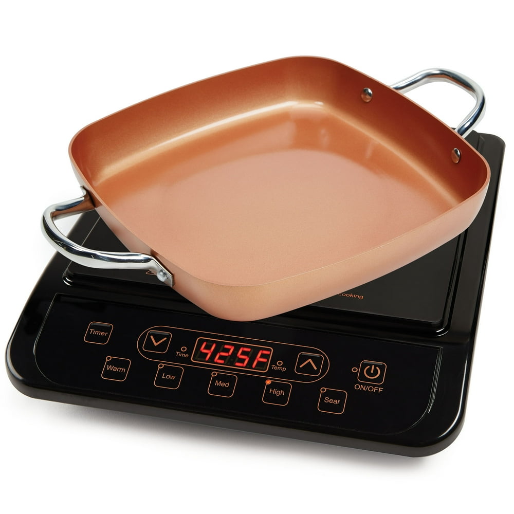 Copper Chef Stainless Steel CeramiTech NonStick Coating Power