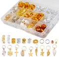 thumbnail image 4 of Shisuyan 238pcs Dreadlocks Rings Hair Braids Bead Hair Extension Ring Dreadlocks Accessory, 4 of 8
