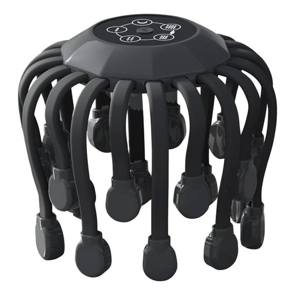 Head Massagers Scalp Massagers Motorized Scalp Massagers With 20 Individual Massage Nodes 5 Modes And 360 Degrees Of Adjustable Massage.