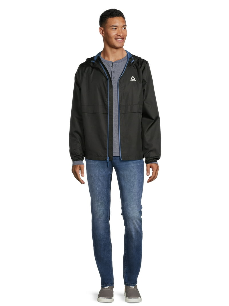Reebok Men's and Big Men's Windbreaker Jacket, Sizes S-3XL