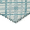 thumbnail image 4 of Addison Rugs Chantille Indoor/Outdoor Transitional Geometric Teal Washable Rectangle Rug, 1'8" x 2'6", 4 of 6