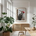 thumbnail image 6 of Pileated Woodpecker On A Cold Day - Photography Wildlife Bird Woodland Nature Forest Animal Scenic Unframed Wall Art Print 24 x 36 inches, 6 of 16