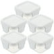thumbnail image 1 of 5 cajas portátiles para comida de hámster con tapa, contenedor de comida para charcutería, cajas de picnic a prueba de fugas, 1 of 5