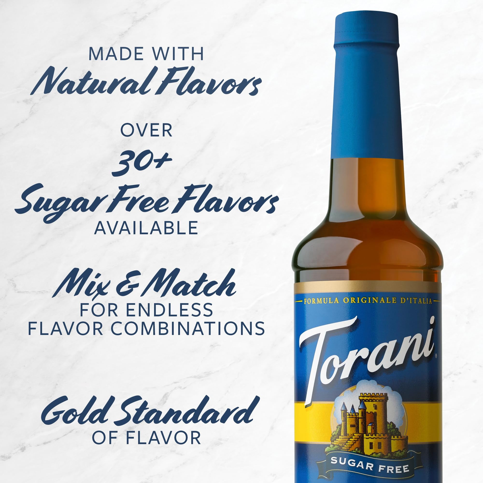 (Pack Of 8) Torani Syrup SF S'mores 12.7 Fo