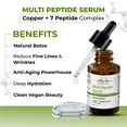 thumbnail image 4 of Sérum Visage Multipeptides Anti-âge + Sérum Visage à 8 Peptides pour Ridules et Rides – 30 ml / pour Tous Types de Peau, 4 of 7