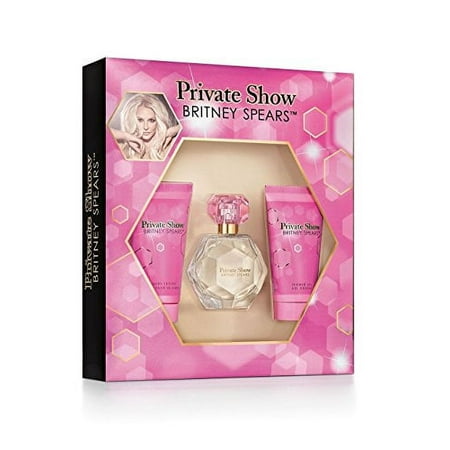 Britney Spears Private Show Ladies Gift Set, includes fine fragrance mist of 8 fl oz and an EDP parfum spray vaporisateur of 1 fl oz.
