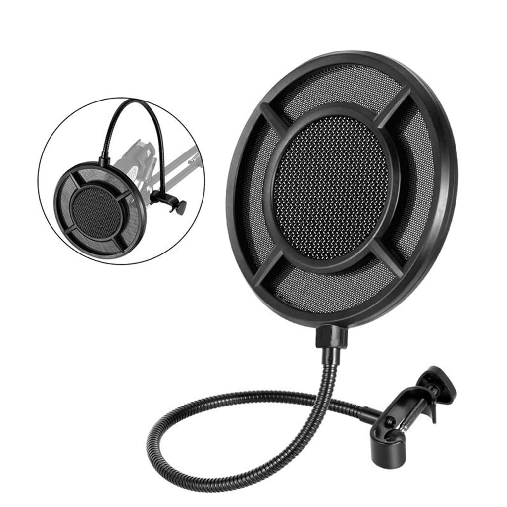 PS-1 Microphone Filter Layer Metal Grill Filter Shidle Anti-Spray Net for Studio Live Broadcast On-line Chat