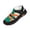 Black, variant on Women's Woven Leather Sandals Slip On Closed Toe Comfortable Orthopedic Soft Ankle Strap Boho Gladiator Beach Casual Shoes Red 6.5 Wide