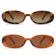 thumbnail image 2 of Gafas de sol VANLINKER de los años 90, retro, ovaladas, polarizadas, paquete de 2, 2 of 5