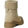thumbnail image 4 of Sam Edelman Steele Oat Rounded Toe Pull On Chunky Lug Sole Chelsea Ankle Booties (Oat, 10.5), 4 of 6