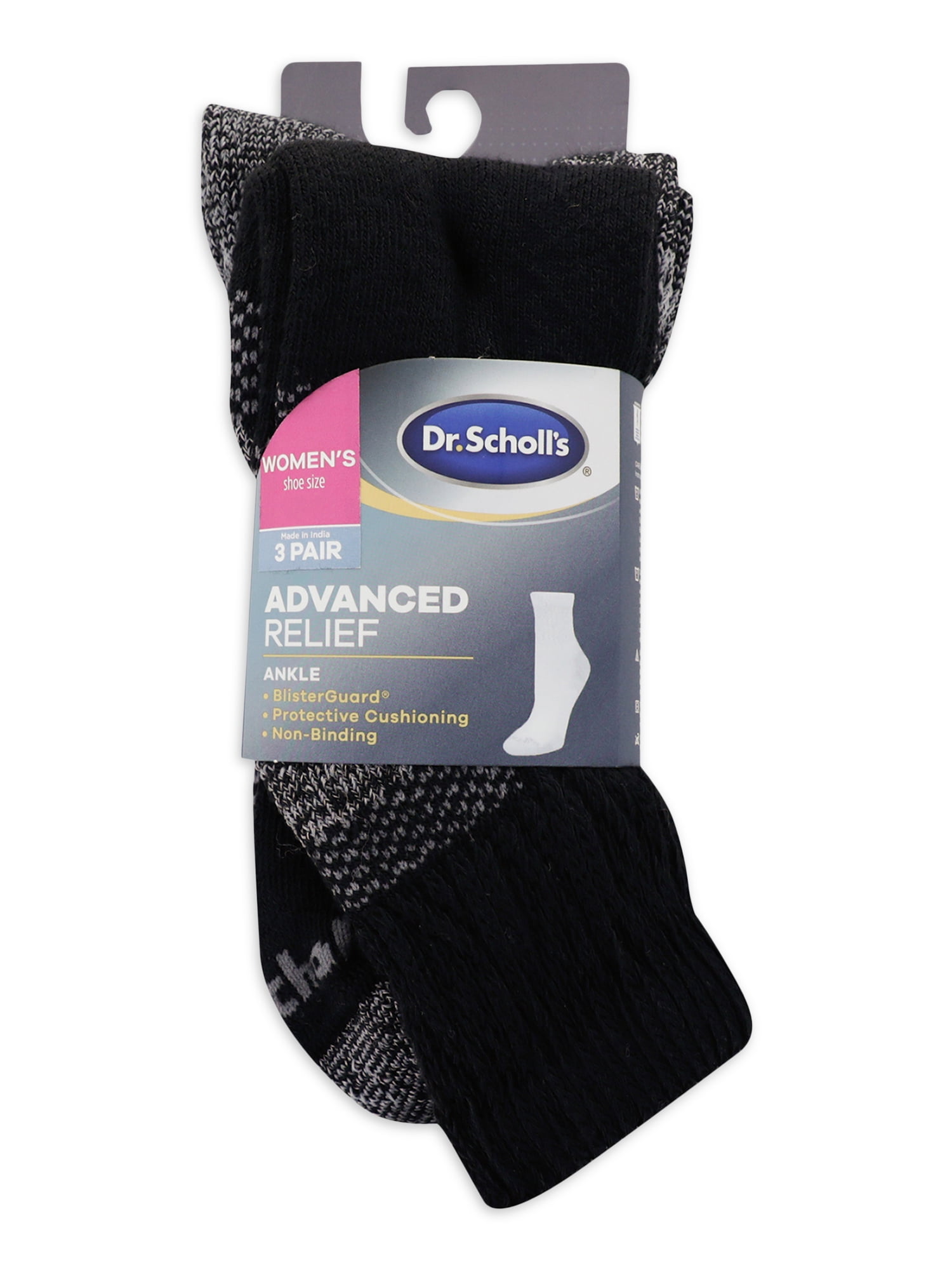 Scholls Women's Blister Guard Ankle Socks Jordan Ubuy