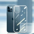 thumbnail image 2 of iPhone SE 2020 Case, iPhone 8 Case, iPhone 7 Case, TOPSHE Ultra Thin High Impact Clear Soft TPU Back Case with Diamond Bumper Shockproof Anti-Scratch Protective Cover for iPhone 7/8/SE 2020, Clear, 2 of 12