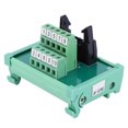 thumbnail image 1 of Plc Breakout Board Plc Terminal Block Connector Din Rail Mount Interface Module IDC-10P PLC Breakout Board Terminal Block Signal Adapter Moard PLC Adapter Module, 1 of 8