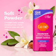 thumbnail image 4 of Lume Deodorant Plus Sweat Control -  Smooth Solid Stick - Clinical Strength Antiperspirant - Soft Powder - 2.6oz, 4 of 9