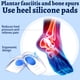 thumbnail image 3 of Taloneras de gel, insertos para fascitis plantar, 3 pares, All One Tech, 3 of 6
